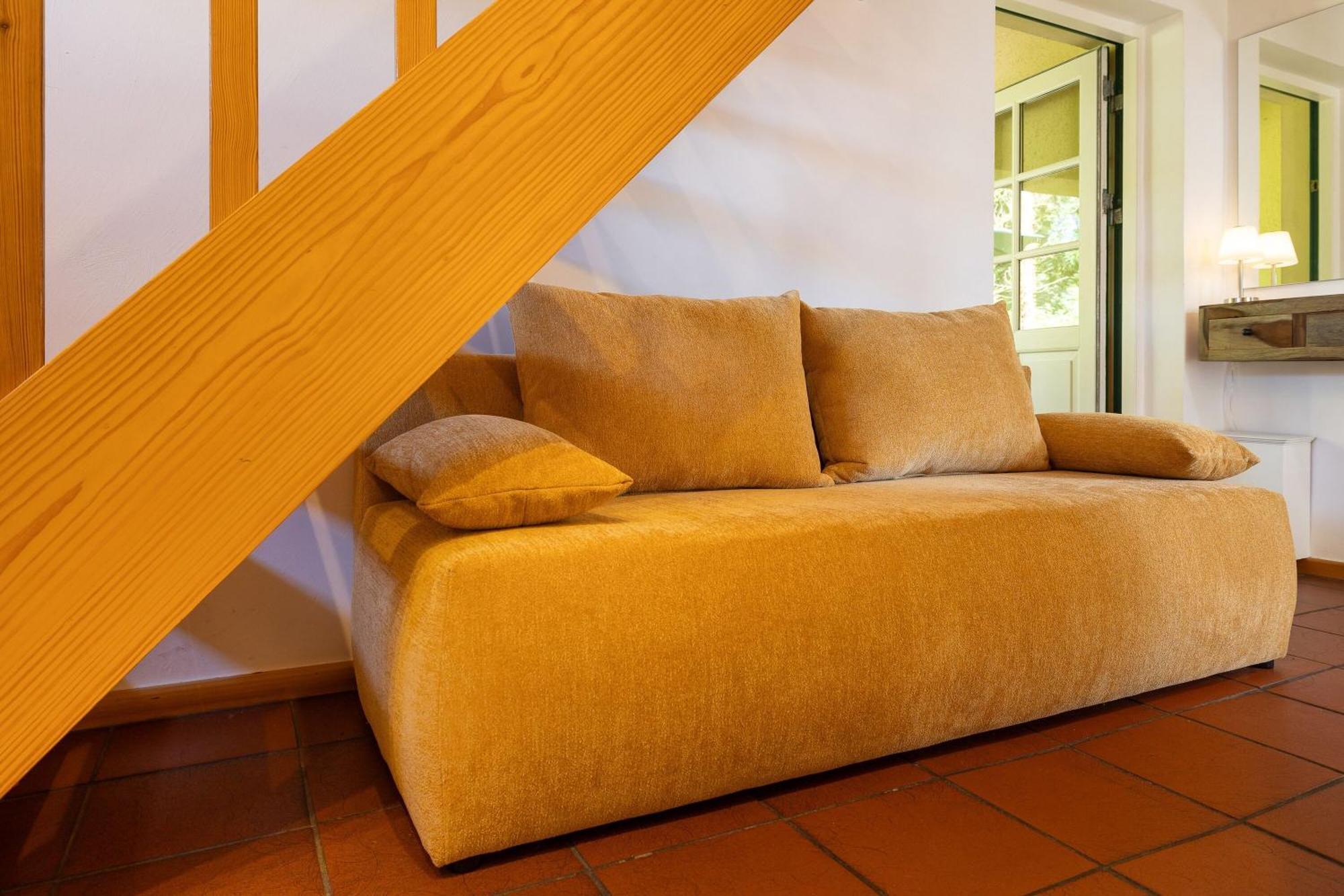 Ferienhaus Preetz 1A - Idylle Unter Reet Burtevitz Экстерьер фото